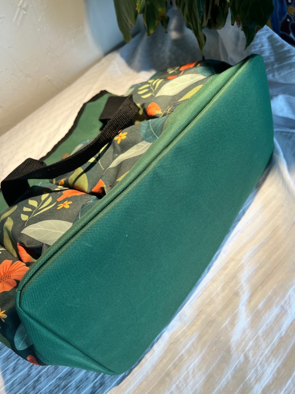 Green Floral Utility Organizer Expandable Tote by GeeDuo Garden Tools - Picture 11 of 16